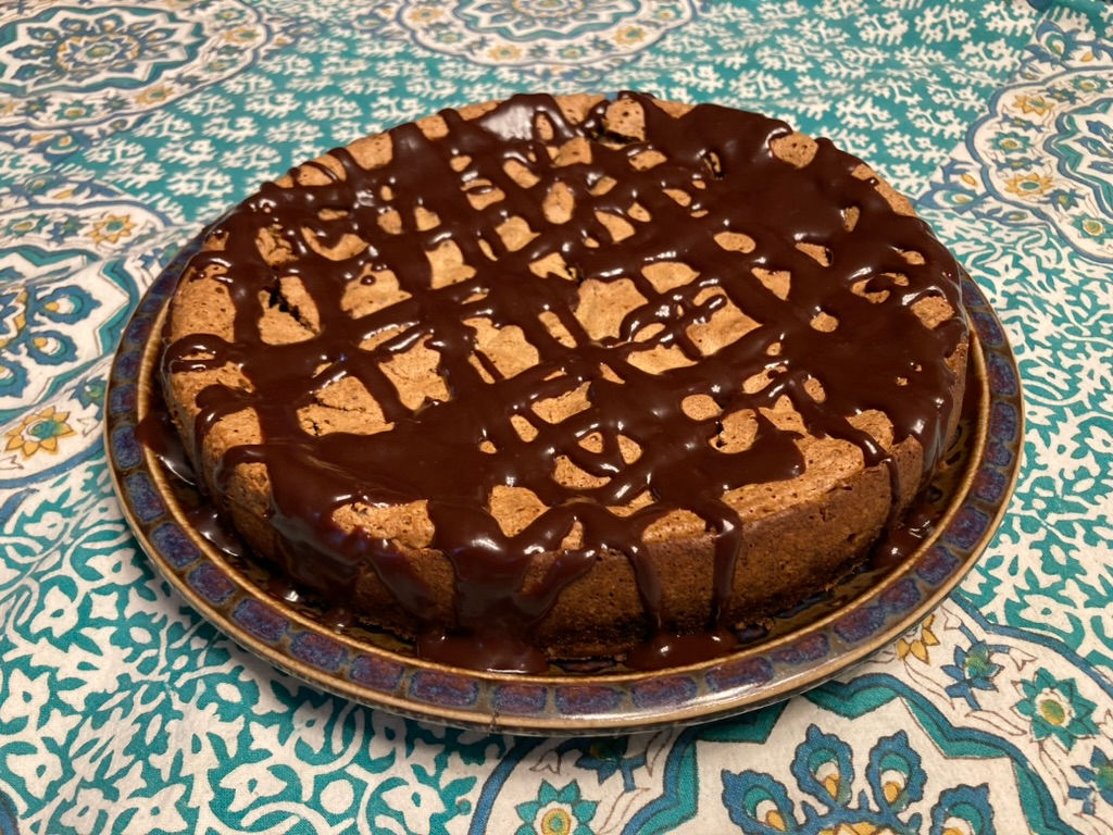 Mocha Walnut Torte