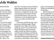 Covid und die Wahlen