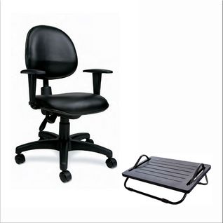 Entenda a relação entre cadeiras e apoio para os pés e economize dinheiro