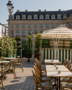 Terrasse été Ritz Paris