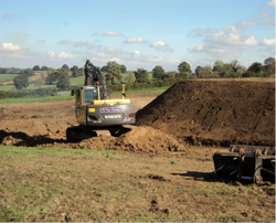 Slurry Lagoon Construction