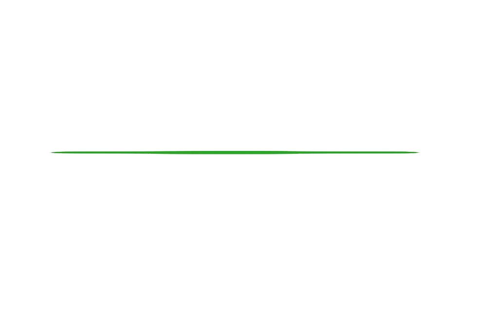 Grüne Trennlinie als Illustration