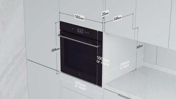 Thumbnail: LG Built-In Oven InstaView WSED7665B