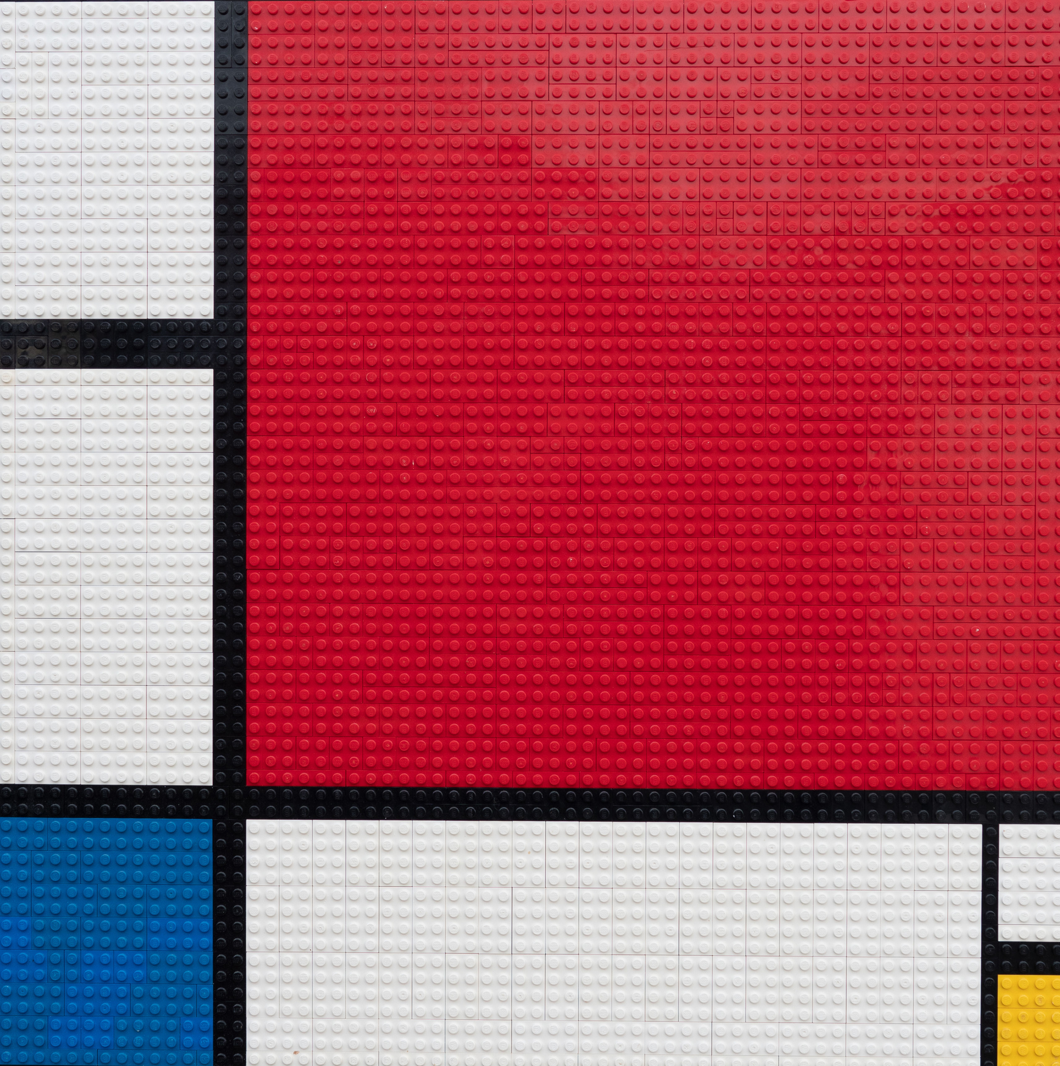 Piet Mondrian, Komposition mit Rot, Blau und Gelb
