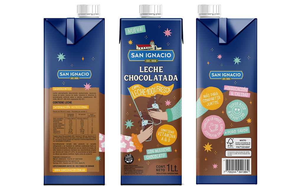 leche chocolata san ignacio