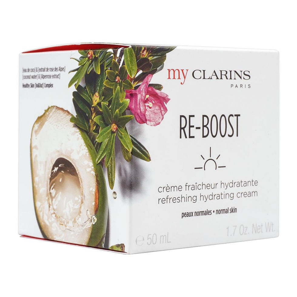 Ma Crème Hydratante RE-BOOST Peaux Sèches de Clarins