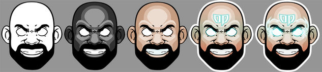 Personal Twitch Logo Progression