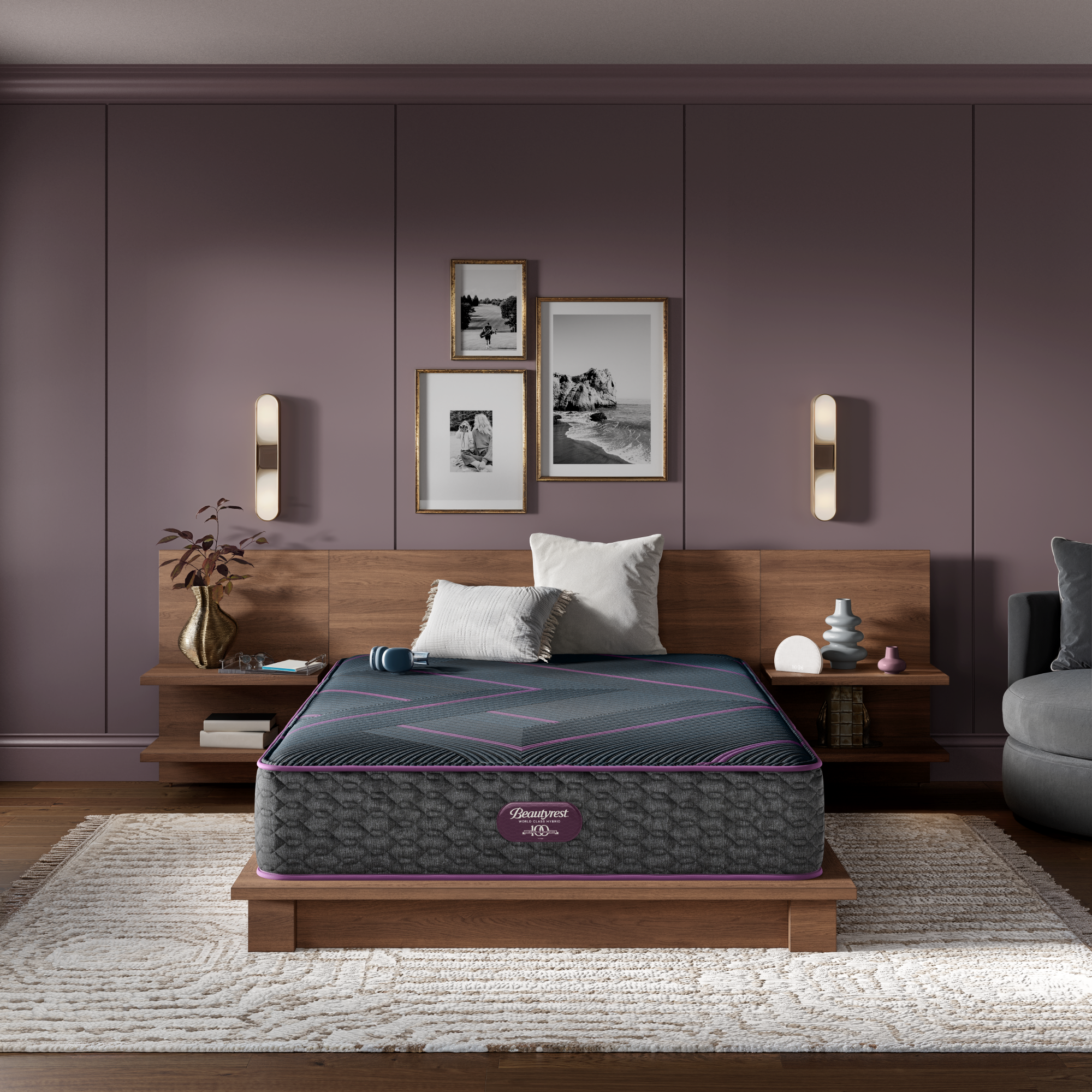 Beautyrest World Class Hybrid L3 Firm