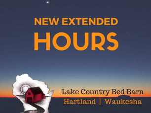 New Store Hours!