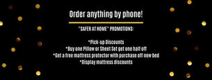 Free Delivery | Safer at Home Promotions