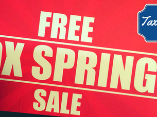 FREE BOX SPRING | March Mania Tax Return Sale