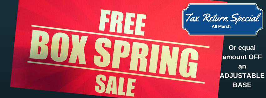 Free Box Spring Banner