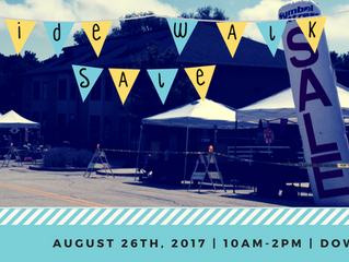 Sidewalk Sale | Fourth Annual | Downtown Hartland Event