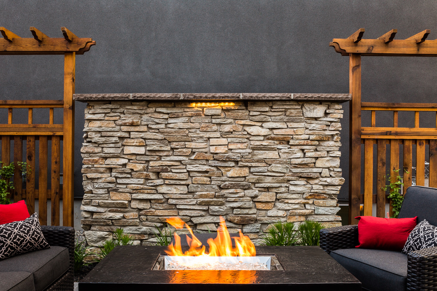 Year-Round Landscaping patio and deck project in Calgary