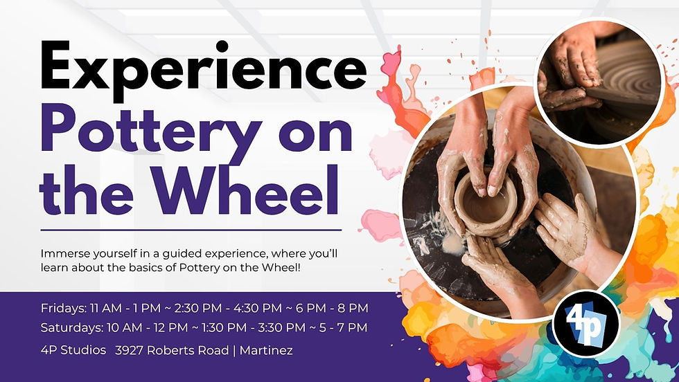 WORKSHOP: Pottery on the Wheel Experience