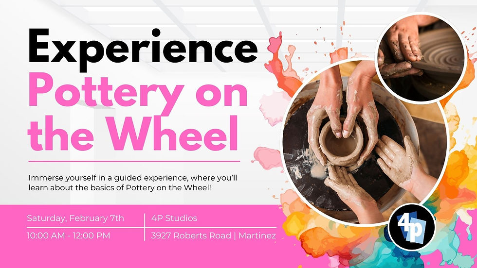 WORKSHOP: Pottery on the Wheel Experience