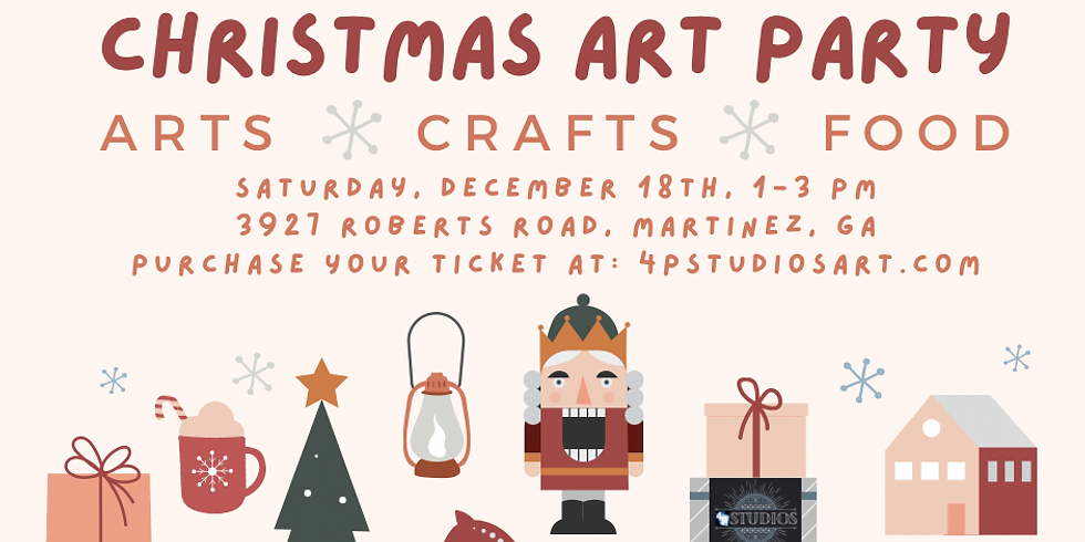 CHRISTMAS ART PARTY!