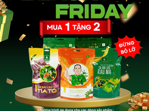 Black Friday 2024: Bùng nổ ưu đãi, sức khỏe thăng hoa cùng Sadu!