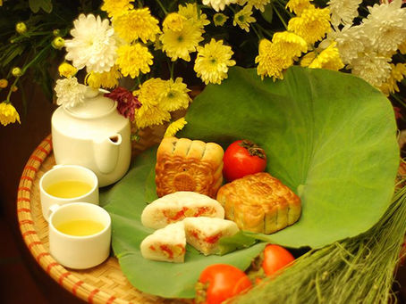 Trà hoa cúc là lựa chọn tuyệt vời nhất ngày trung thu