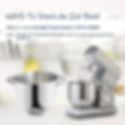 Thumbnail: Innofood KT-7600 Professional Series Stand Mixer 7.0 L (Blue) *ICE BOWL