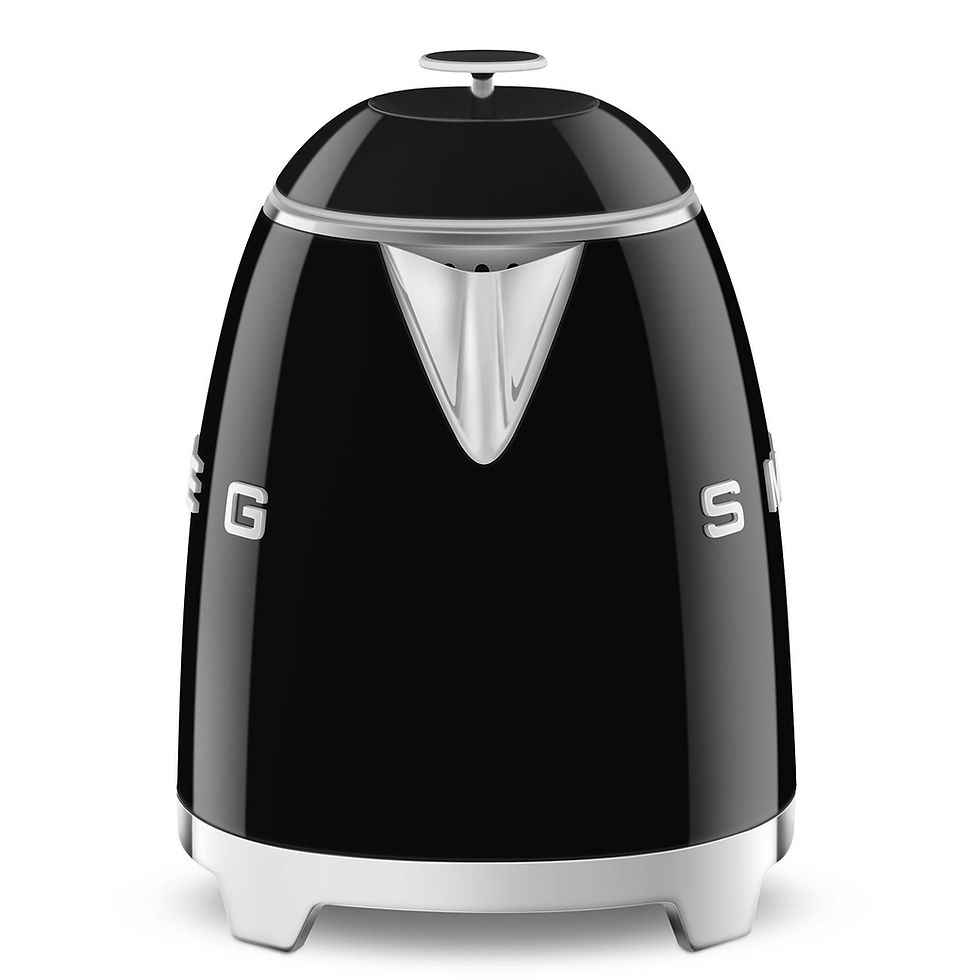 Thumbnail: SMEG Mini Kettle Black 50's Style Aesthetic
