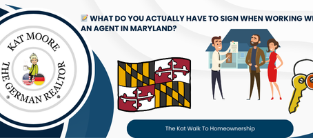 📝 What Do You Actually Have to Sign When Working With an Agent in Maryland?