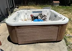hot tub removal