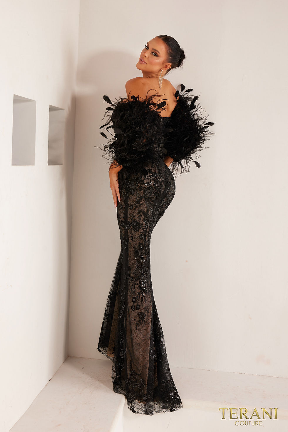Evening Dress back