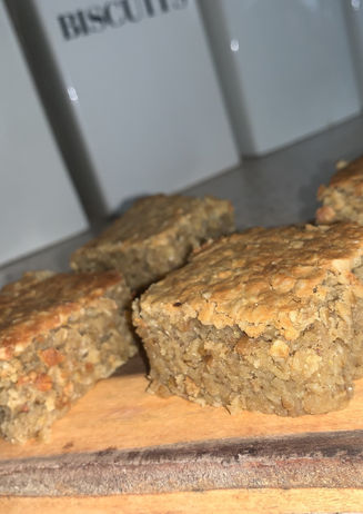 Soft Peanut Butter Flapjacks