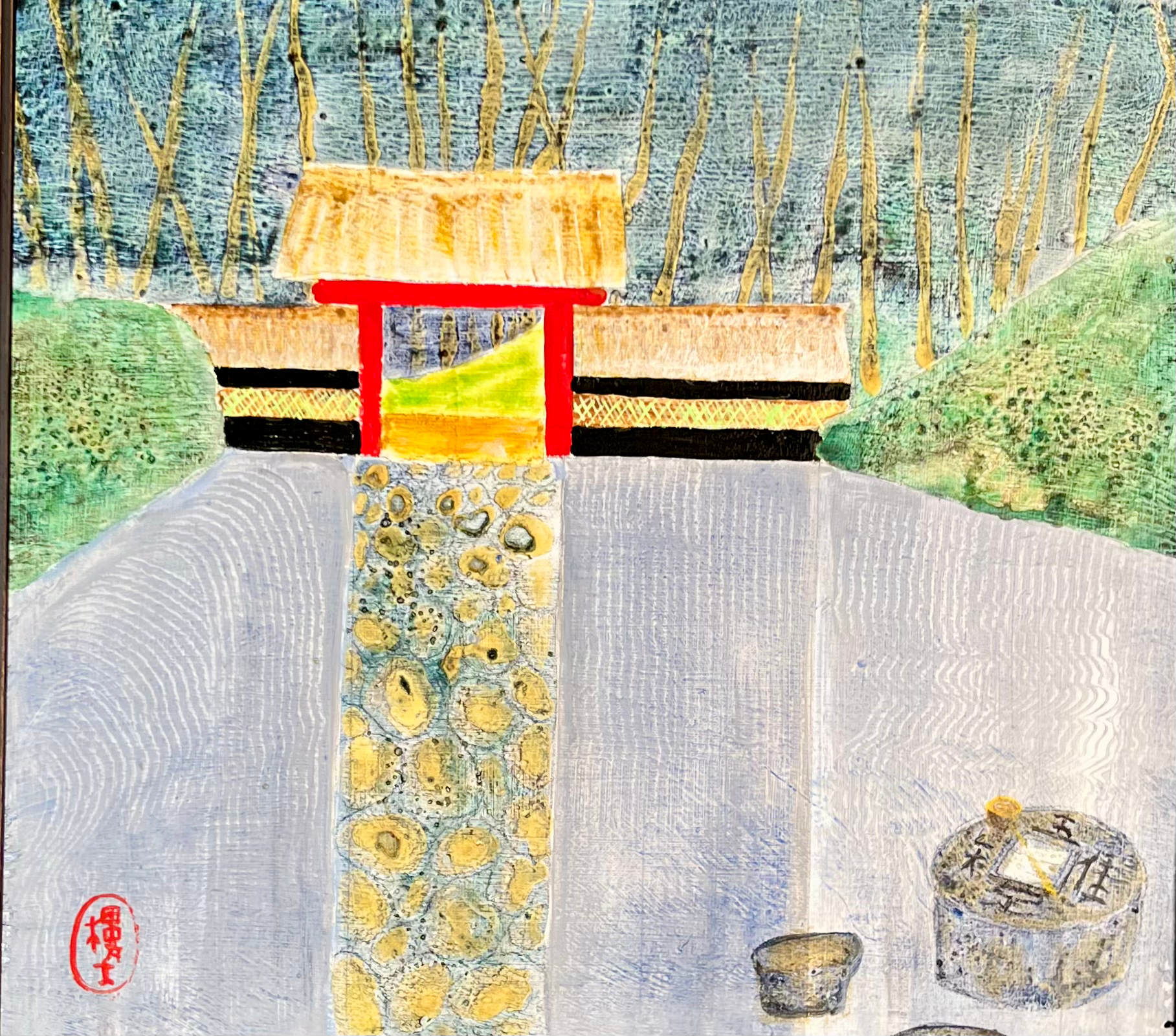 40. Iain Wilson - 〈寺廟大門〉（’Temple Gate’）