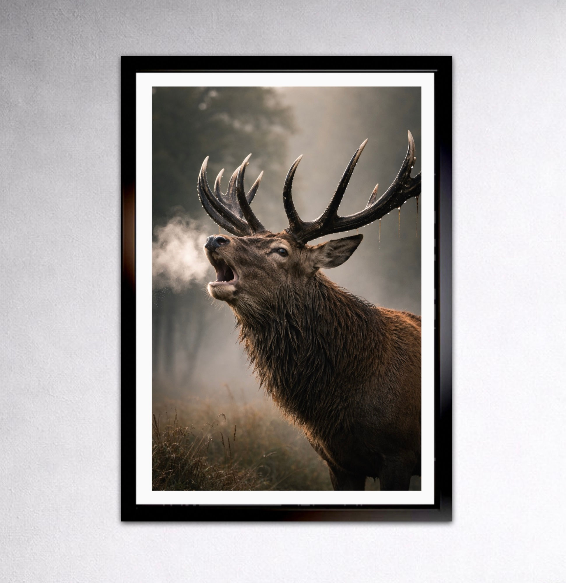 Ochtendburl – Hert in de Mist