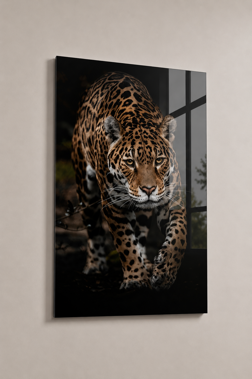 Jaguar aan het lopen