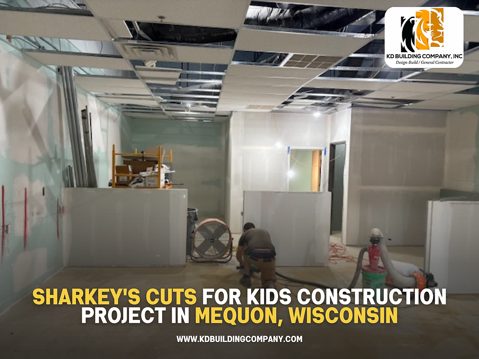 Sharkey's Cuts for Kids Construction Project in Mequon, Wisconsin