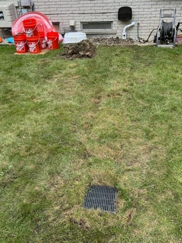 Sump Pump discharge