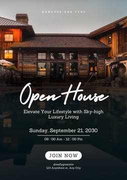 Open House advertising