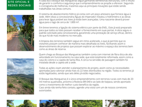 BDM segue ganhando benfeitorias