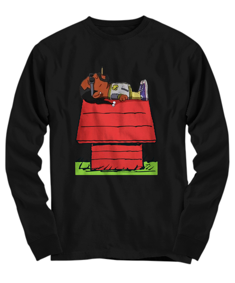 Cute Snoop Dogg Smoke Weed On Snoopy S House Shirt Cute Snoop Dogg Smoke Weed On Snoopy S House Shirt