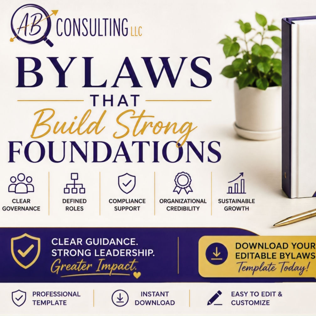 Bylaws That Build Strong Foundations Template