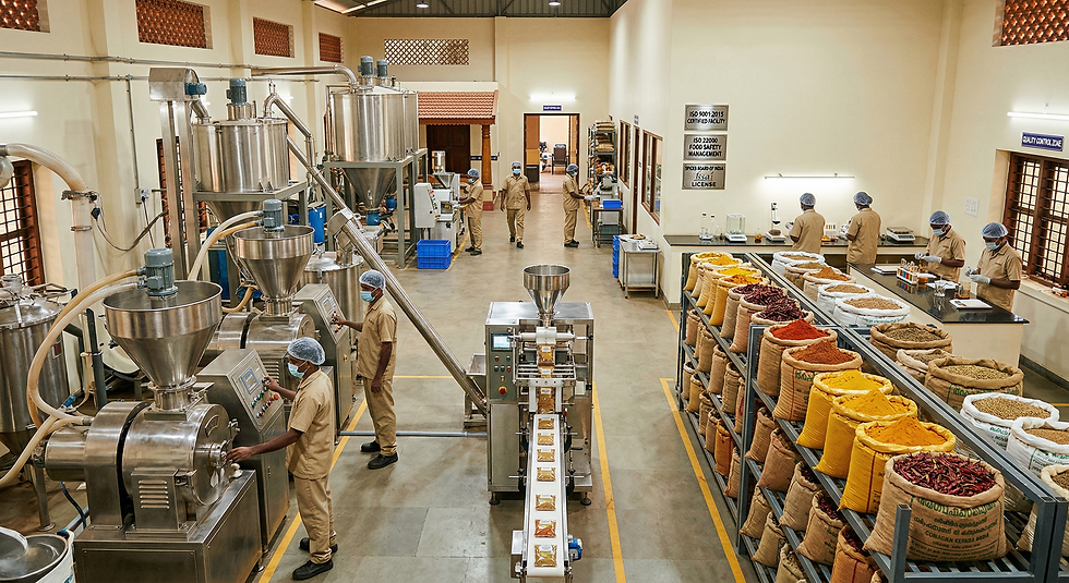 Private Label Food Manufacturing harvestia india