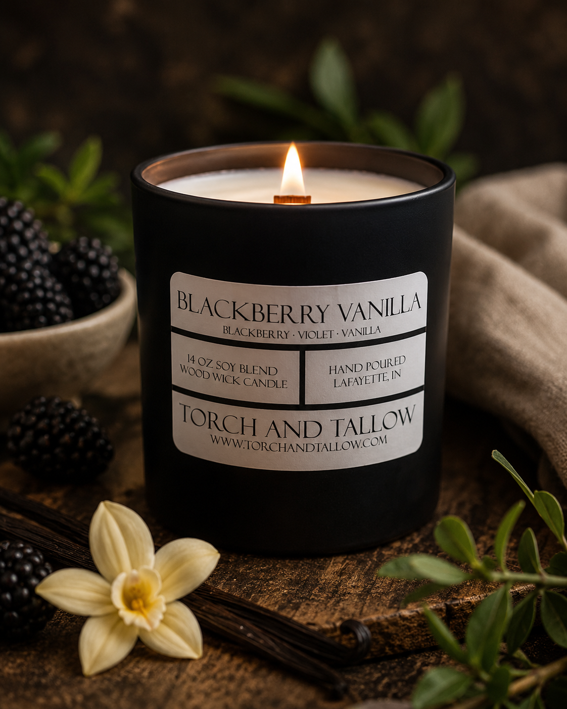 Blackberry Vanilla Candle