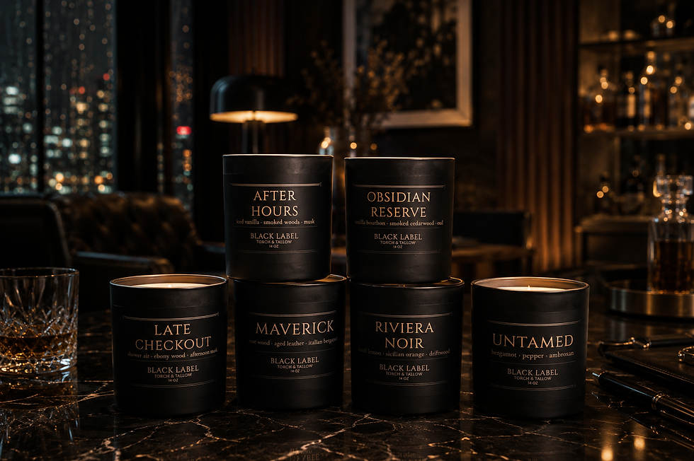 Black Label Candles