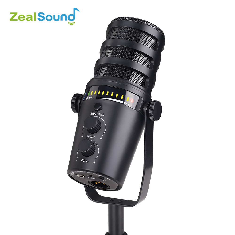 Haomuren Professional Dynamic Microphone,USB XLR Podcast PC Microphone for Recor