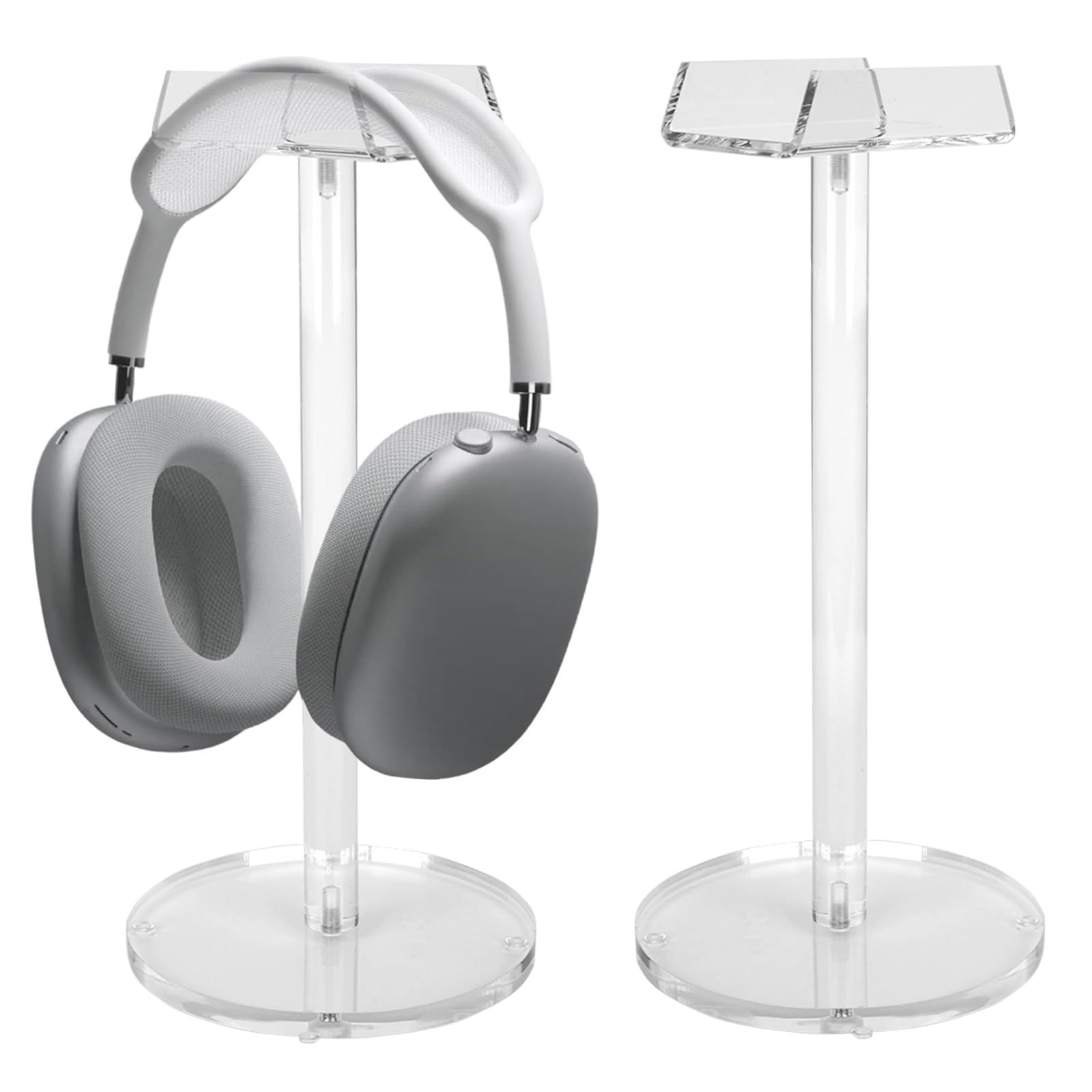 Dealpoli Acrylic Headphone Stand Headset Holder Desktop Headphone Holder Gaming