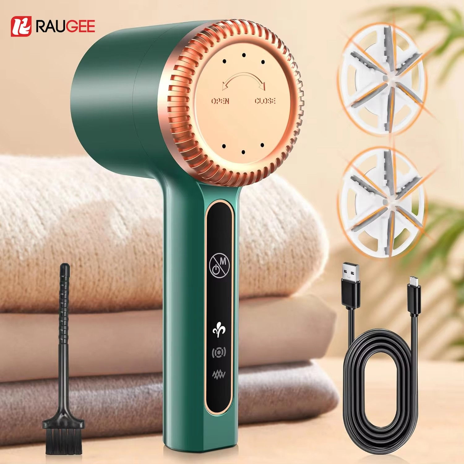 Electric Lint Remover Rechargeable Pellet Fabric Shaver For Clothing Clothes Flu