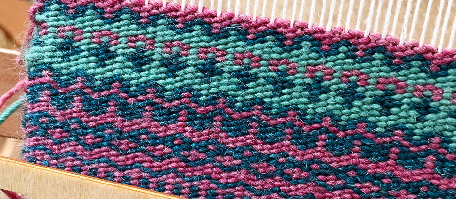 Making Sense of Krokbragd Weaving
