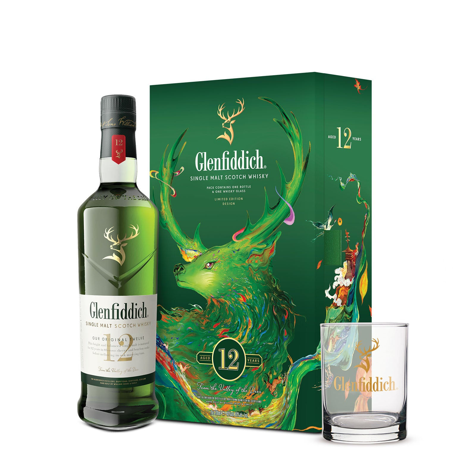 Glenfiddich 12 YO Festive Pack 700 ml