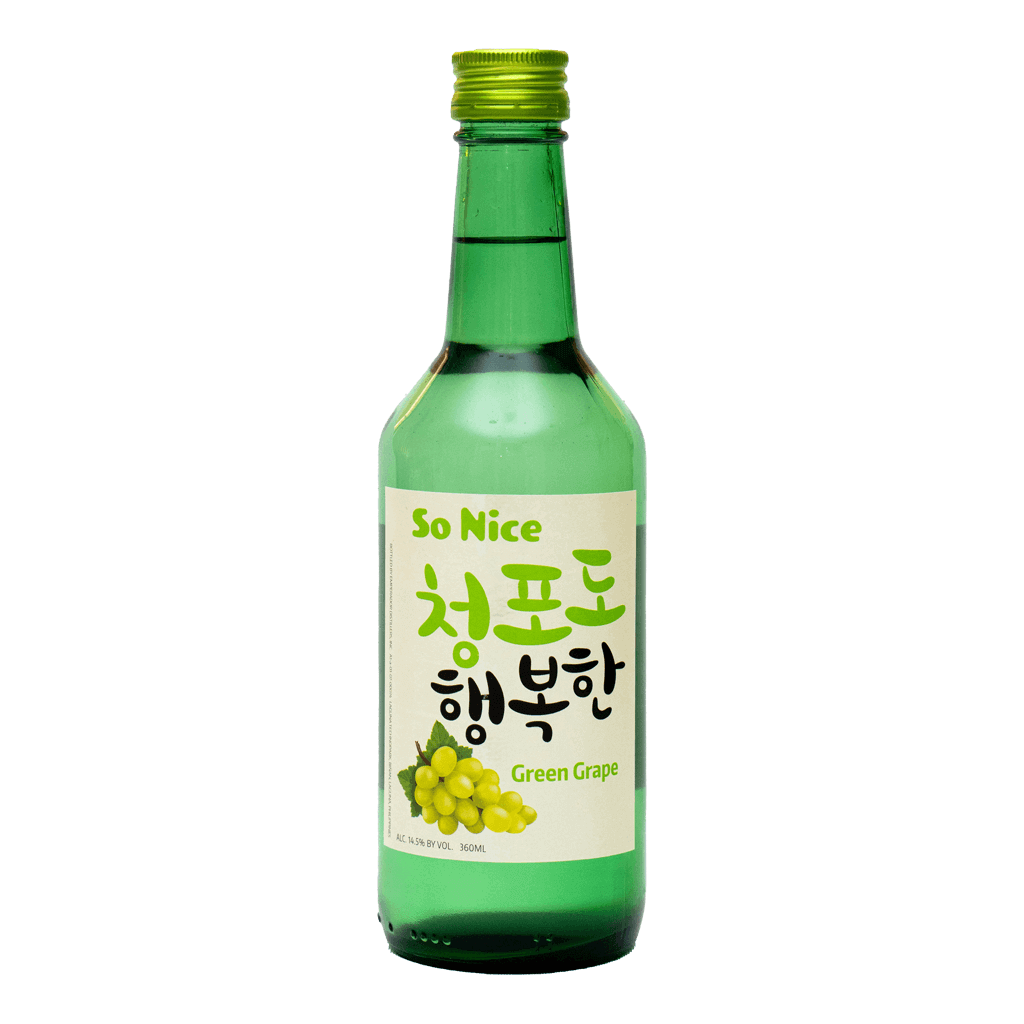 So Nice Green Grape Soju 360 ml