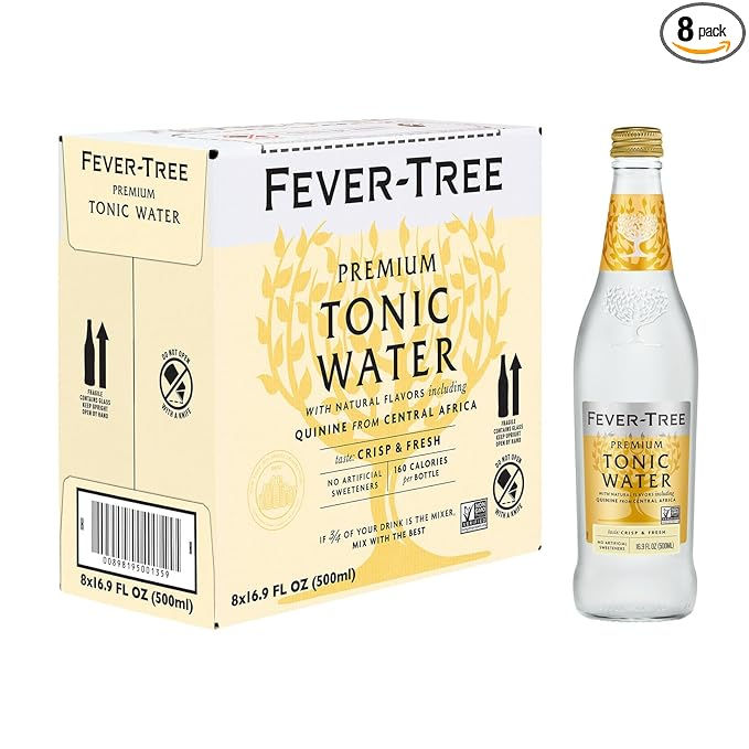 Fever Tree Indian Tonic Water 500 ml / 8 Bottles
