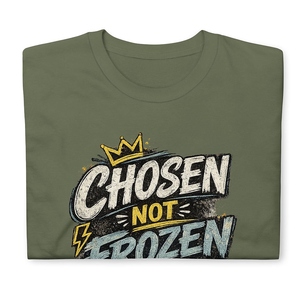 Thumbnail: Faith Tee Chosen not Frozen Unisex T-Shirt