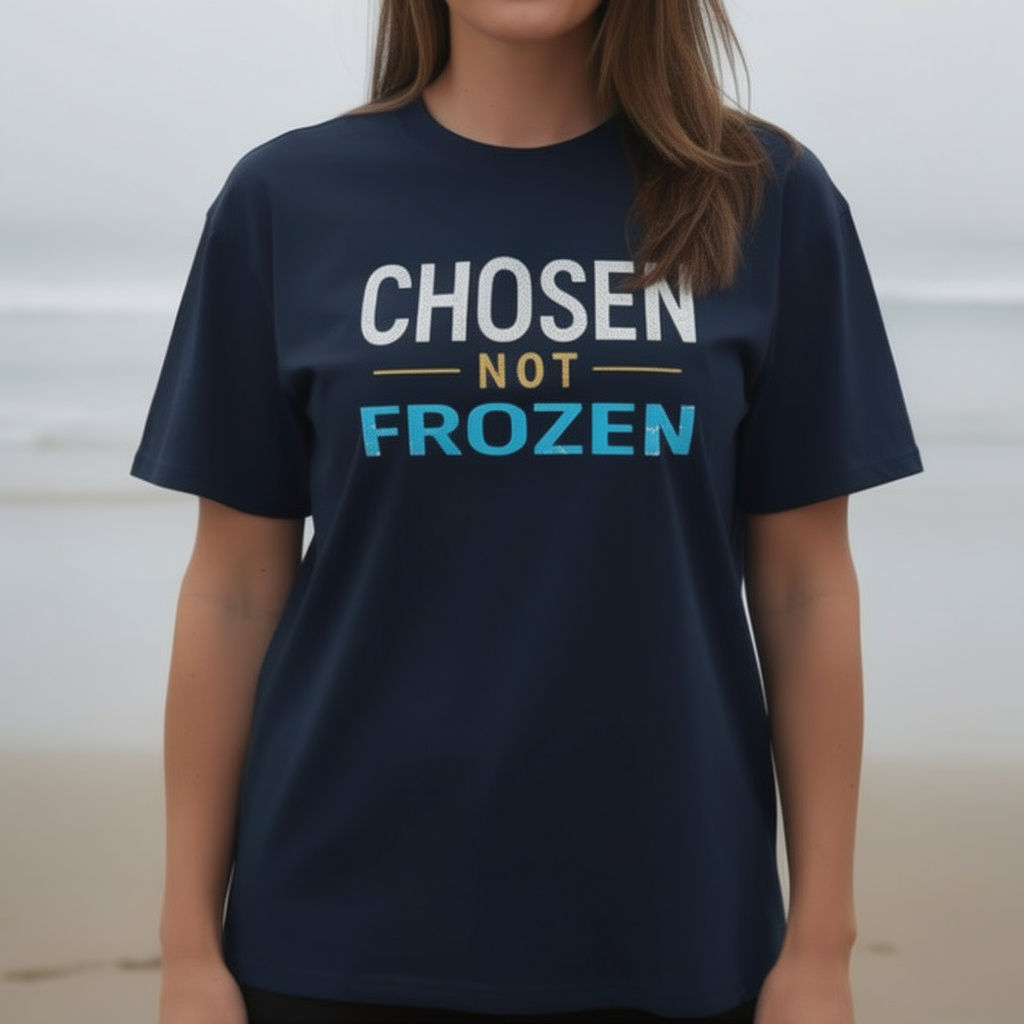 chosen not frozen organic faith tee